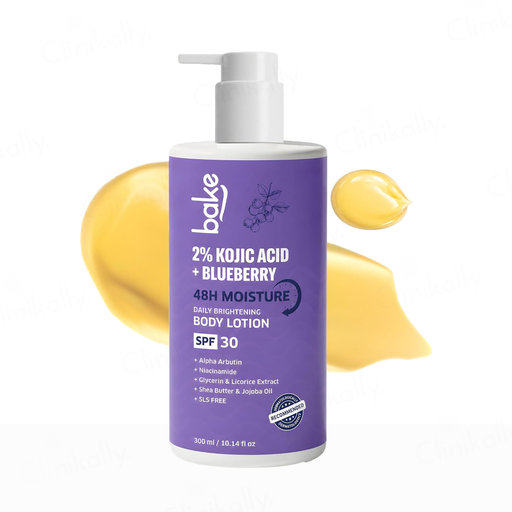 Bake 2% Kojic Acid + Blueberry Daily Brightening Body Lotion SPF 30